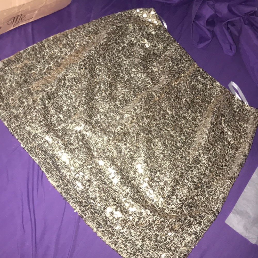 Brand New Gold Skirt